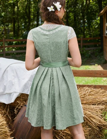Rochie scurta SHEIN, verde