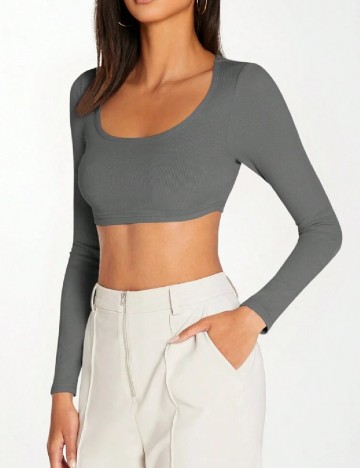 
						Top SHEIN, gri