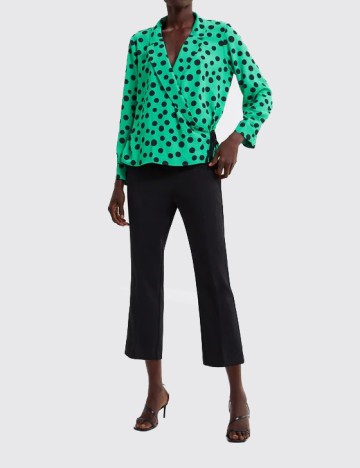 Bluza Zara, verde, S
