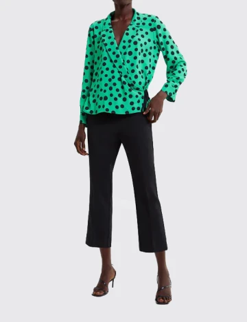 Bluza Zara, verde, S