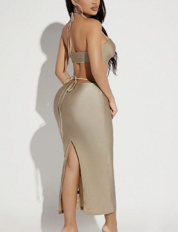 Rochie lunga SHEIN, gri
