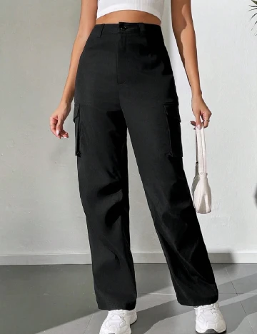 Pantaloni SHEIN, negru