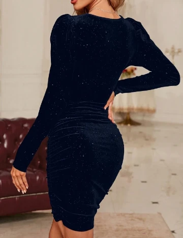Rochie scurta SHEIN, bleumarin