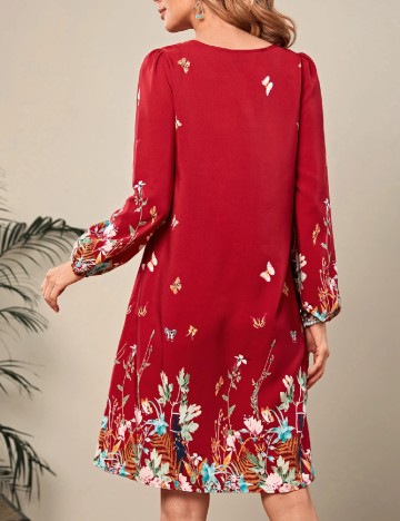 Rochie scurta SHEIN, rosu