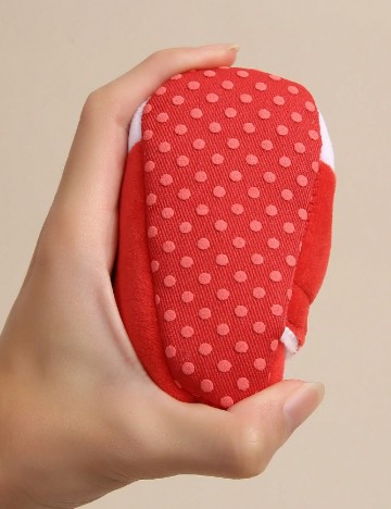Papuci de Casa Shein Kids, rosu
