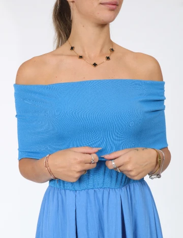 Rochie lunga SHEIN, albastru