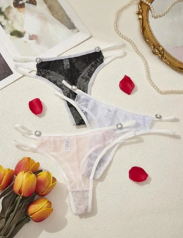 Set chiloti 3 perechi SHEIN, mix culori