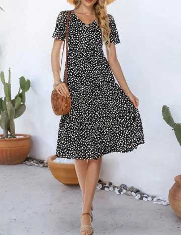 Rochie medie SHEIN, negru