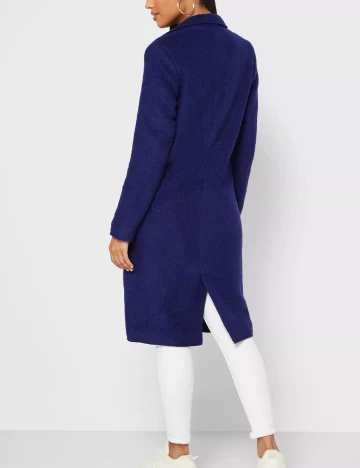 Palton Only, albastru, M Albastru