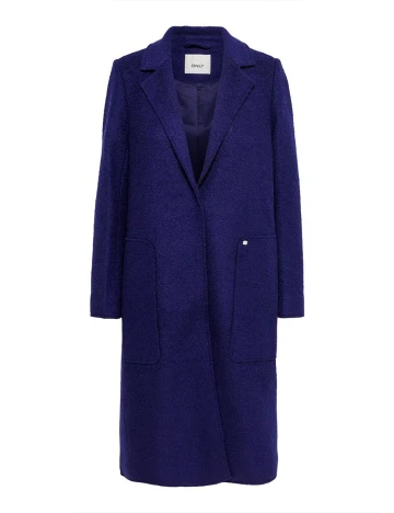 Palton Only, albastru, M Albastru