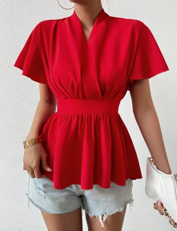 Bluza SHEIN, rosu