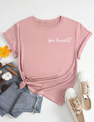 Tricou SHEIN, roz