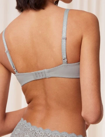 Sutien Triumph, gri Gri