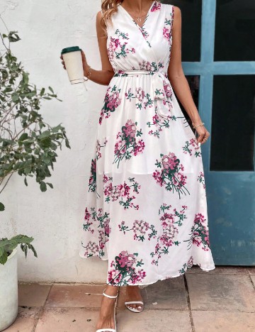 
						Rochie lunga SHEIN, alb