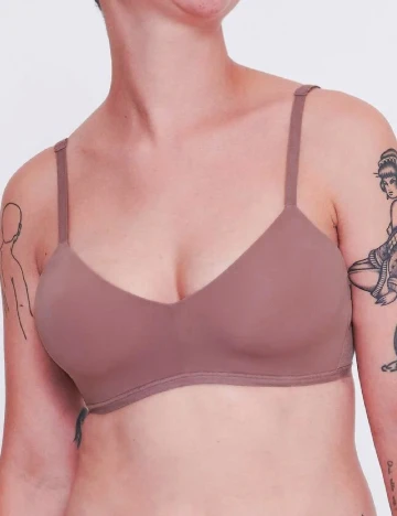 Sutien Sloggi by Triumph Plus Size, roz pudra inchis Roz