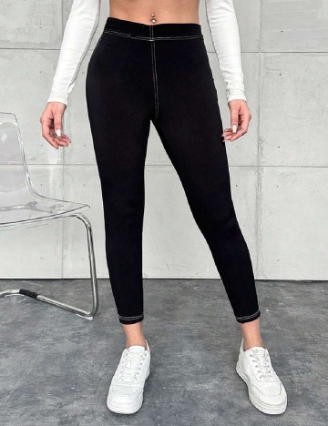 
						Colanti SHEIN CURVE, negru