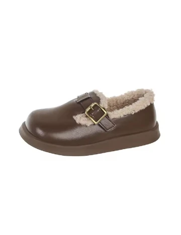 Pantofi Shein Kids, maro Maro