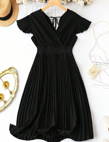 Rochie medie SHEIN CURVE, negru
