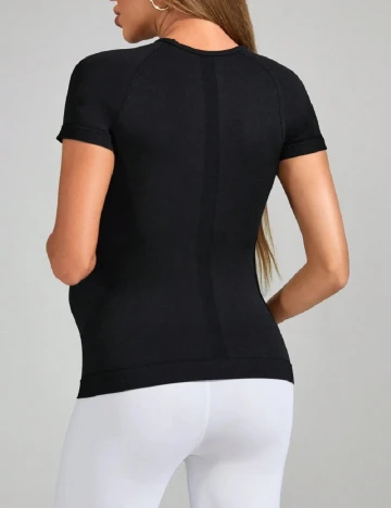 Tricou SHEIN Maternity, negru