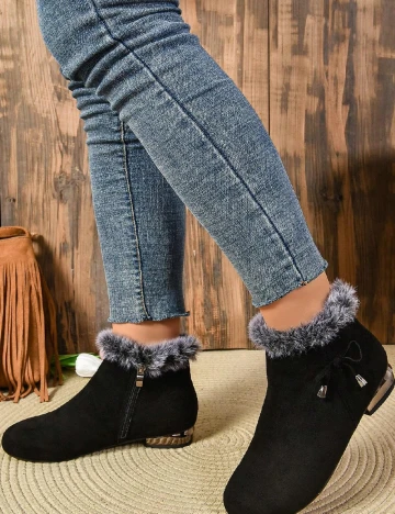 Botine SHEIN, negru
