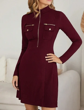 Rochie scurta SHEIN, rosu