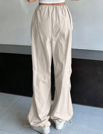 Pantaloni Dazy, crem