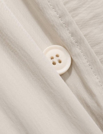 Pantaloni Dazy, crem