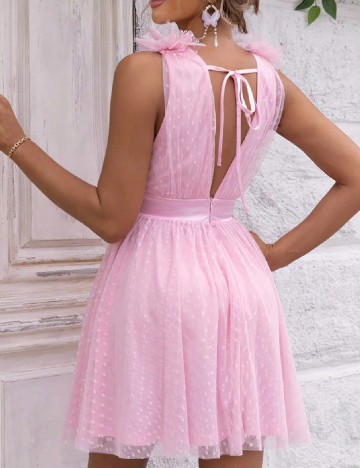 Rochie scurta SHEIN, roz