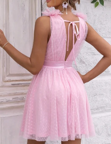 Rochie scurta SHEIN, roz