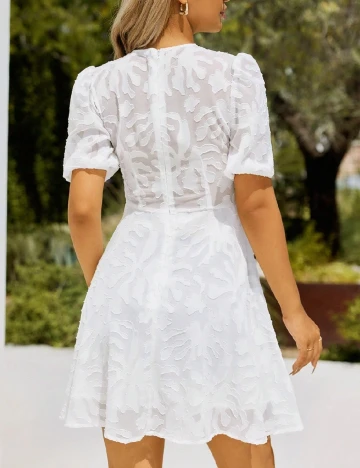 Rochie scurta SHEIN, alb