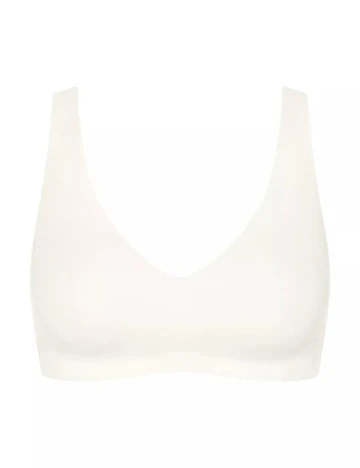 Bustiera Sloggi by Triumph Plus Size, alb