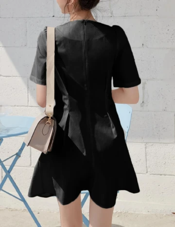 Rochie scurta Dazy, negru Negru