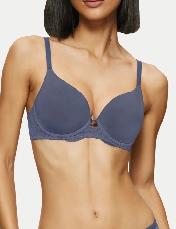 
						Sutien Triumph, albastru