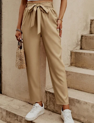 Pantaloni Emery Rose, bej Maro