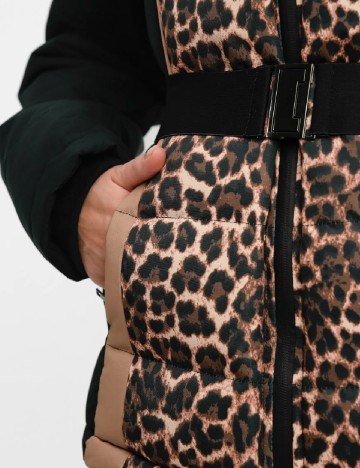 Geaca Threadbare, animal print