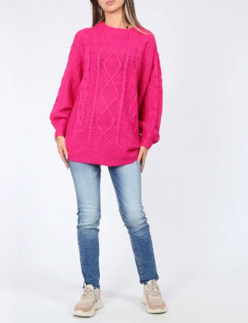 Pulover Oversize Brave Soul, roz