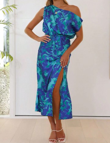 
						Rochie lunga SHEIN, albastru