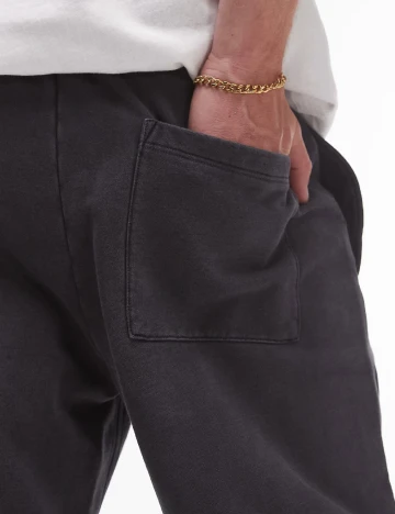 Pantaloni Topman, gri inchis