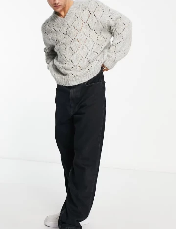 Pulover ASOS, gri Gri