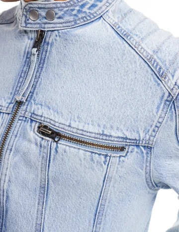 Jacheta ASOS, bleu Albastru