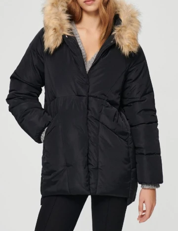 Geaca House Brand, negru Negru