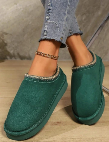 Saboti SHEIN, verde Verde