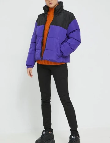 Geaca Only, negru/mov Mov