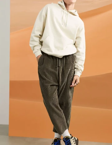 Hanorac Oversize ASOS, crem Crem