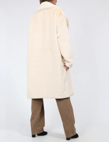 Palton Zara, crem