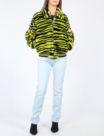 Jacheta Only, verde/negru