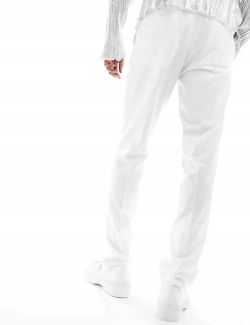 Pantaloni Devil s Advocate, alb