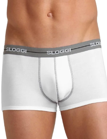 Set Boxeri 2 perechi Sloggi by Triumph, alb/negru Mix culori