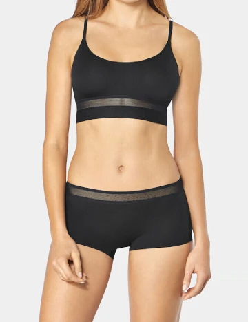 Bustiera Sloggi by Triumph, negru Negru