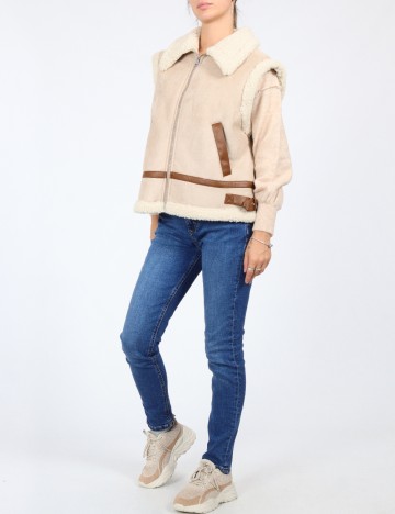 Vesta Vero Moda, crem